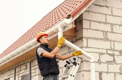 Pose et remplacement de gouttières à Illiers-l'Évêque